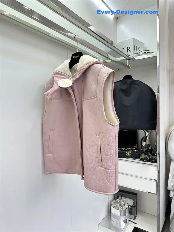 Chloé shearling vest